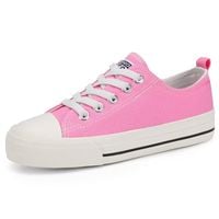 Trampki dziecięce płócienne różowe halówki do szkoły tenisówki 38