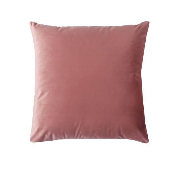 Poduszka dekoracyjna z aksamitu Różowa Aksamitna Poszewka 45x45 zdjęcie 1