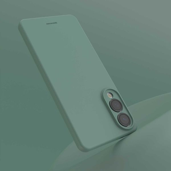 Spacecase Silicone Case 3.0 Galaxy S25 Edge Dark Green zdjęcie 5
