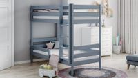 Łóżko piętrowe 2- osobowe P1 pod materac 90x200