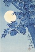 Plakat 68x101cm Blossoming Cherry, Koson Japoński Vintage do Salonu