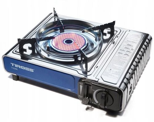 Kuchenka turystyczna gazowa Tiross TS-266 + 4 gazy na Arena.pl