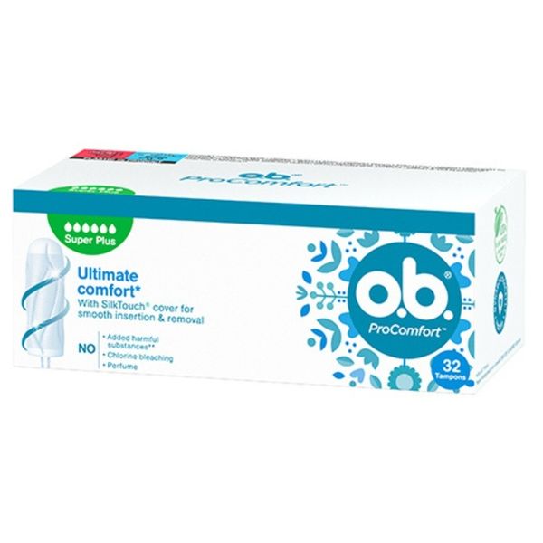 o.b. ProComfort Super Plus tampony 32 sztuki zdjęcie 3