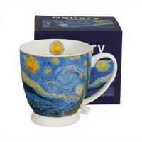 kubek na stopce starry night inspired by van gogh
