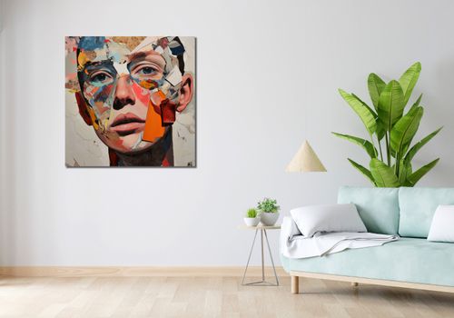 Obraz 90x90cm Podział Samego Siebie na Arena.pl