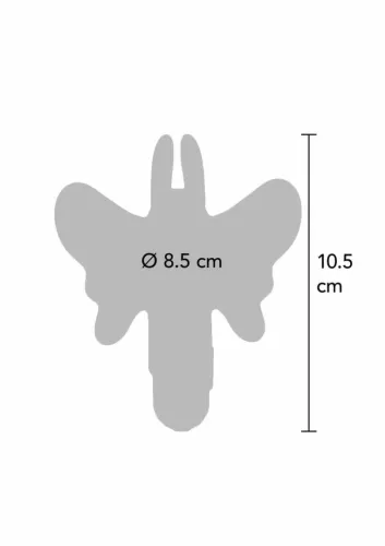 butterfly pleaser rechargeable mini masażer silikonowy 7 trybow usb na Arena.pl