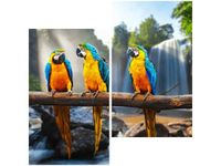 60X60CM TRZY ARY DWU OBRAZ ŚCIAN