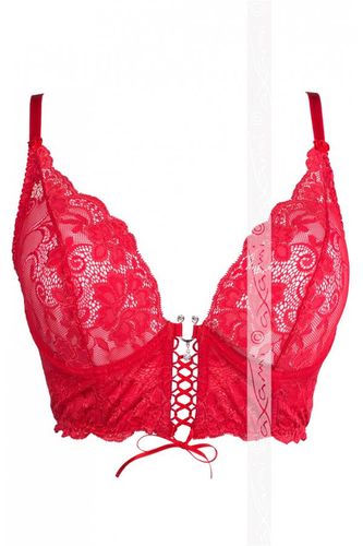 Półgorset Model V-5841 Cassiopea Red - Axami 80 E na Arena.pl