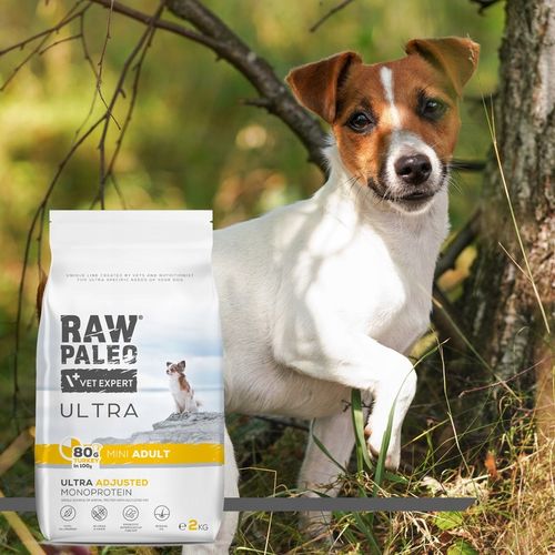 RAW PALEO ULTRA TURKEY ADULT MINI 2kg-sucha karma indyk dla psów ras małych na Arena.pl