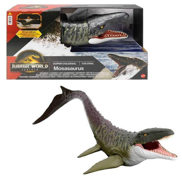 Mattel Jurassic World Wielki Mosasaurus JGB51 zdjęcie 2