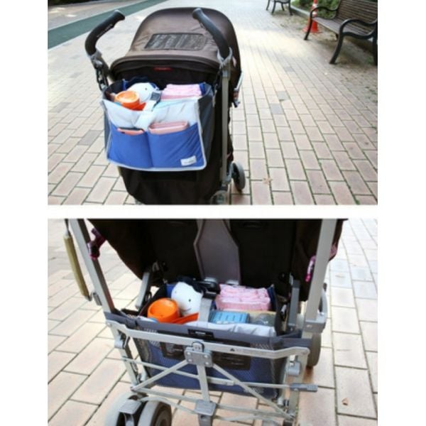 Wiszący Organizer Do Wózka Lub Stojący Niebieski Or21N zdjęcie 5