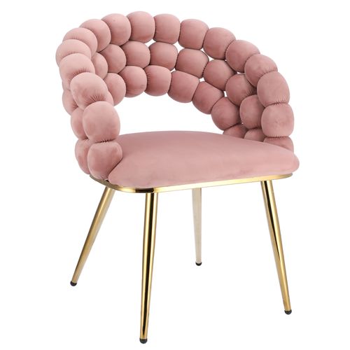 krzesło różowe bella na Arena.pl