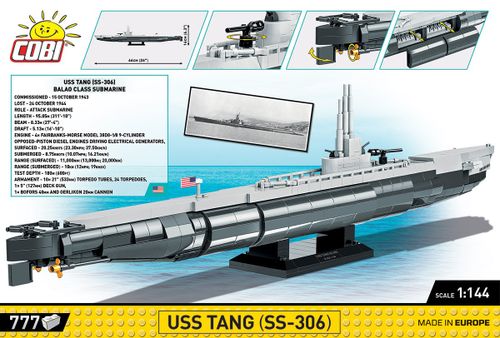 Uss Tang Ss-306 na Arena.pl
