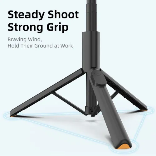 selfie stick tech-protect l09s z tripodem - czarny na Arena.pl