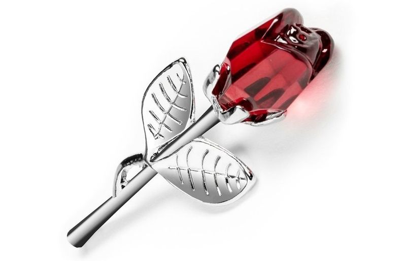 MAŁA KRYSZTAŁOWA RÓŻA zdjęcie 1