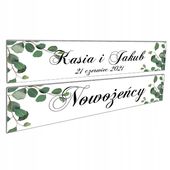 Tablice Samochodowe ŚLUBNE na WESELE Dekoracyjne