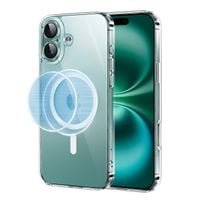 etui na iphone 16 plus classy clear magnetic z magsafe - przezroczyste