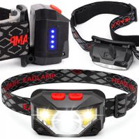 LATARKA CZOŁOWA LED XPG COB CZUJNIK RUCHU 800 LUMENÓW 1200mAh AKU USB TRYBY