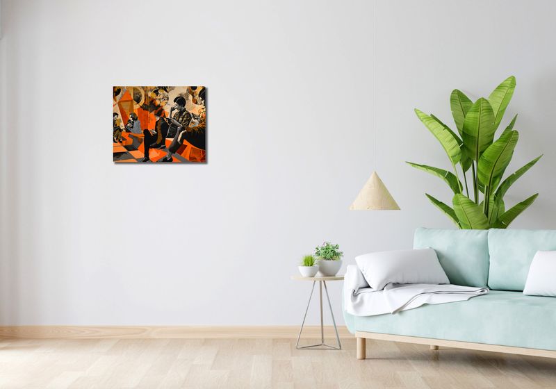 Obraz 50x40cm Przestrzeń Do Dialogu zdjęcie 2