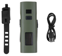 Latarka rowerowa z powerbankiem i kablem typ C oraz Lightning