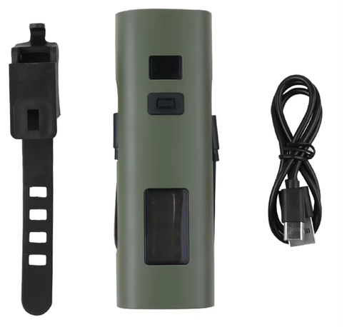 Latarka rowerowa z powerbankiem i kablem typ C oraz Lightning na Arena.pl