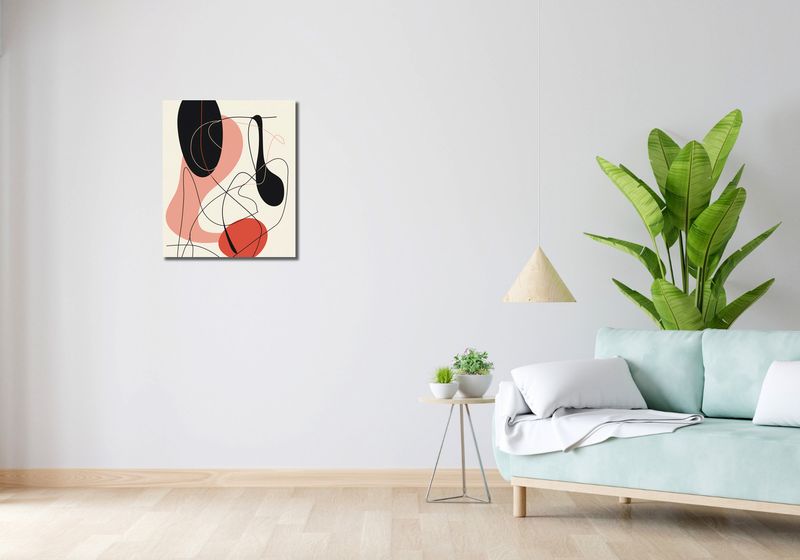 Obraz 50x60cm Wibracje Abstrakcji zdjęcie 2