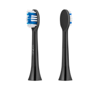 Główki do szczoteczek Teesa SONIC BLACK hard