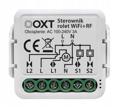 Moduł OXT mini przekaźnik 2 obwody WiFi Tuya na Arena.pl