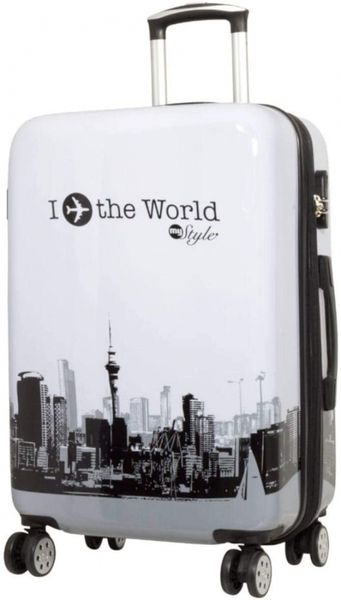 walizki zestaw fly the world white zdjęcie 7