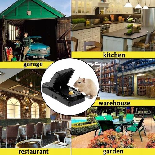 PUŁAPKA NA MYSZY MOCNY ZATRZASK GILOTYNA ZESTAW 6 SZTUK !!!! ŁAPKA NA MYSZY na Arena.pl