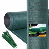 SIATKA CIENIUJĄCA OSŁONOWA MASKUJĄCA 1,2x50m OSŁONA NA OGRODZENIE 90%