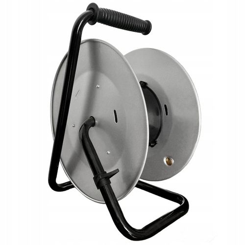 Pusty metalowy bęben na przedłużacz 4 gniazda IP44 do 50m na Arena.pl