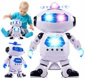 ROBOT INTERAKTYWNY ZABAWKA ELEKTRONICZNA Z ŚWIATŁEM I DŹWIĘKIEM TAŃCZY 360°