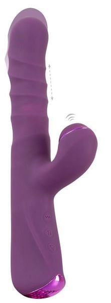 wibrator króliczek javida pchnący usb 24 cm zdjęcie 2