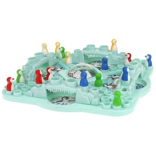 Gra Rodzinna Planszowa Chińczyk Wyścig Pingwinów na Arena.pl