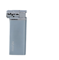 Lodowo-Błękitna Zapalniczka Fajkowa Metalowa Płomieniowa Regulowana