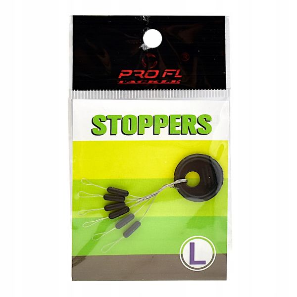 STOPER stopery czarne Cylindryczne Małe rozmiar L - 6 szt zdjęcie 3