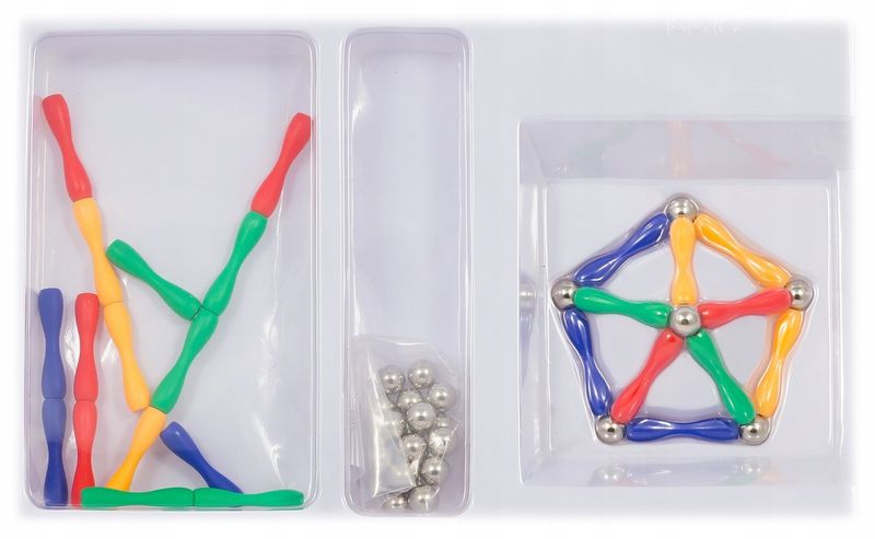 KLOCKI MAGNETYCZNE 52EL. zdjęcie 1