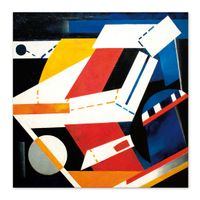 Obraz na płótnie abstrakcja alexandra exter 50x50 cm