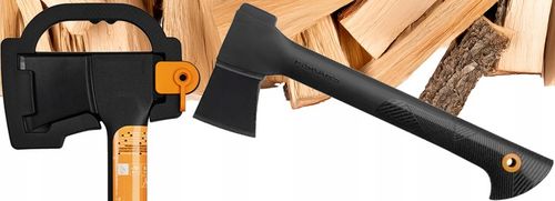 Siekiera Fiskars rozłupująca toporek do drewna mała lekka ostra SOLID na Arena.pl