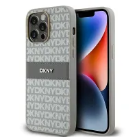 dkny dkhcp14lprthsle iphone 14 pro6.1 beżowy/beige hardcase leather