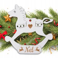 BOMBKA Z IMIENIEM GRAWEROWANA PREZENT NA ŚWIĘTA MIKOŁAJ SZKOŁA PRZEDSZKOLE