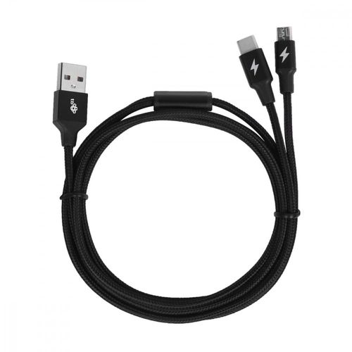 TB Kabel USB 2w1 czarny na Arena.pl