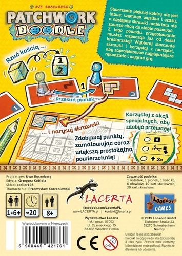 Gra Patchwork Doodle na Arena.pl