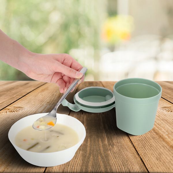 Curver Pojemnik Kubek Na Zupę Żywność Eko 0,4L zdjęcie 11