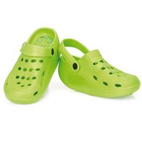 Klapki krokodylki kołyskowa podeszwa zielone rozmiar 34