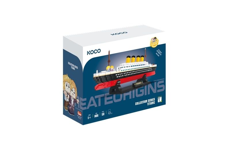 KOCO klocki Titanic 1510el 04016 42275 /16 zdjęcie 1