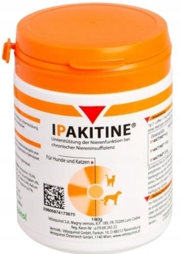 IPAKITINE 180g Vetoquinol Psy Koty Wsparcie Nerek na Arena.pl