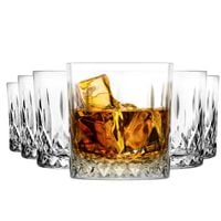 Szklanki Do Whisky Drinków Soków Zestaw 6 szt GRUBE SZKŁO