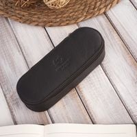 skórzane etui czarne na okulary piórnik paolo peruzzi t-82-bl